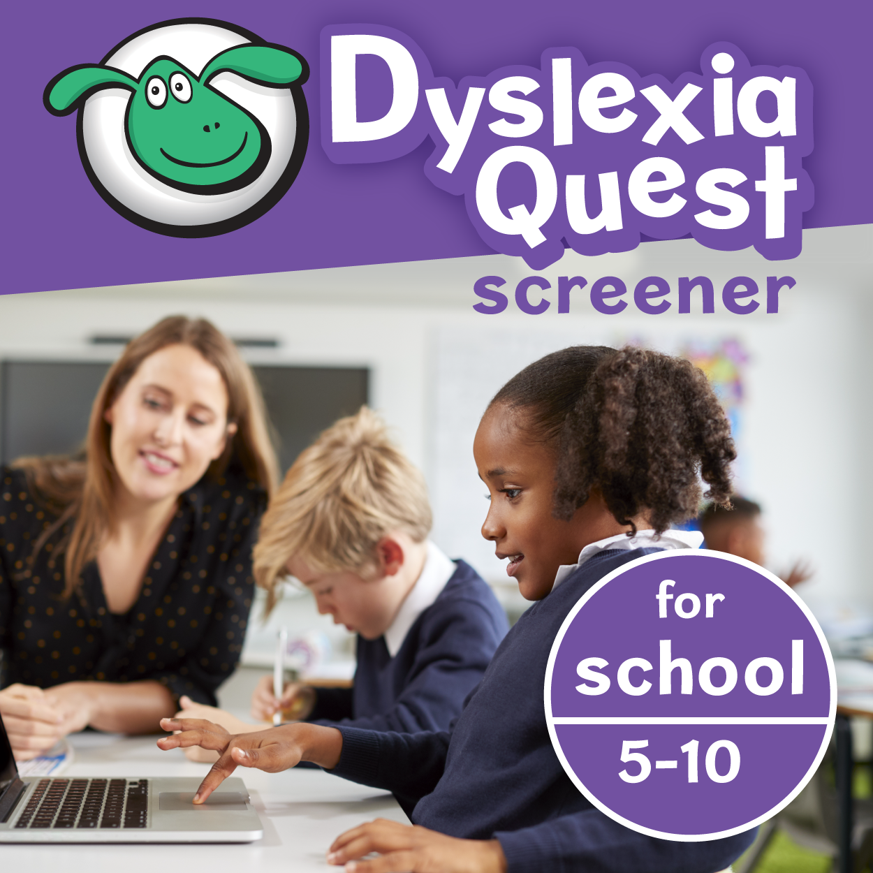 Dyslexia Quest screener for schools